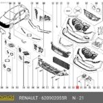 Orijinal Mais Renault Clio 4 Ön Tampon Bağlantı Parçası